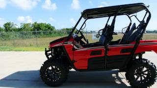 2013 Teryx4 RED LE With 16 inch MSA M20 Kore Wheels and 30quot Moto MTC Tires Lift and Winch [upl. by Alyakam298]