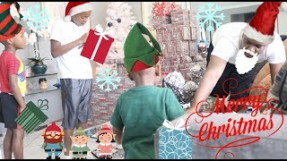 CHRISTMAS MORNING SPECIAL Opening Christmas Presents Christmas Day 2017 [upl. by Annoyk]