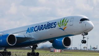 Plane Spotting At Paris Orly Airport France  view Of Landing And Take off  Big And Small Planes [upl. by Llertac96]