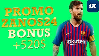 1XBET PROMO CODE  FREE PROMO CODE 1XBET 2024  PROMO  ZANOS24  USE FOR REGISTRATION  BONUS 550 [upl. by Louls602]