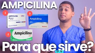 AMPICILINA PARA QUE SIRVE  3 COSAS [upl. by Luy]