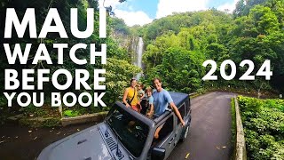 Maui Hawaii Travel Guide 2024  9 Tips for THE BEST Maui Vacation [upl. by Nwaf]