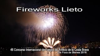 Lieto Fireworks Els Focs de Blanes 2016 [upl. by Ahset]