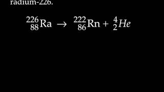 Radioactive Decay amp Nuclear Equations [upl. by Ilojne]