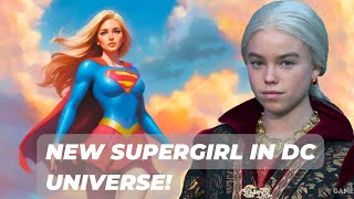 Breaking News House of the Dragon Star Milly Alcock is the New Supergirl in DC Universe [upl. by Askari405]