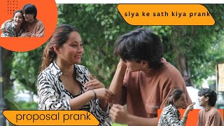 Proposal prank with best friend 🤣 [upl. by Gnoc]