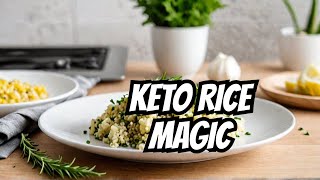 Quick amp Delicious Keto Cauliflower Rice [upl. by Aikem581]