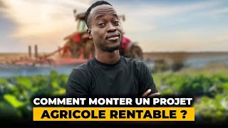 Comment montrer un projet agricole en Afrique [upl. by Ayhdiv714]