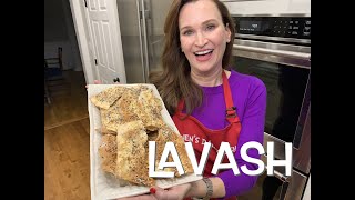 Lavash Thin CrackerLike Flatbread Delicious And Easy To Make Add Toppings Of Your Choice [upl. by Dona419]