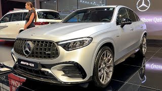 New MERCEDESAMG GLC Coupe 2024  first FULL REVIEW exterior interior specs [upl. by Zipnick]