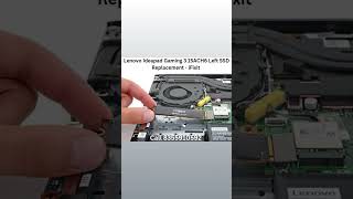 Lenovo Ideapad Gaming 3 15ACH6 Left SSD Replacement  iFixit [upl. by Pearline]