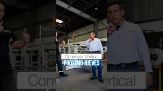 Conveyor Vertical Tunkers cnc fabricacion hechoenmexico automobile conveyor [upl. by Yelak]