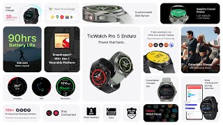 Introducing TicWatch Pro 5 Enduro [upl. by Georgette]