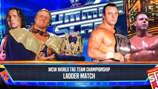 WWE 2K24  Bret Hart amp Owen Hart vs British Bulldogs  Ladder match [upl. by Sclar364]