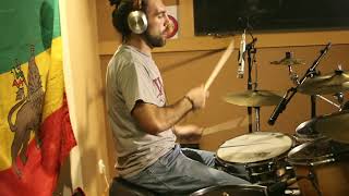 XALS forward ever band drummer  different styles of reggae drums medley [upl. by Mcferren]