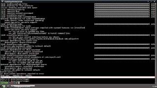 Arch Linux from systemd to openrc in 35 seconds [upl. by Helsa]