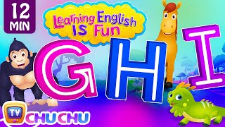 GHI Songs  Learning English Is Fun™  ChuChu TV Phonics amp Words Learning For Preschool Children [upl. by Cavill]