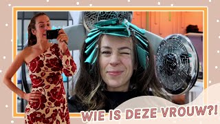 Mijn haar kort knippen en verven amp wanhopige shoplog 😔  Vlog 500 [upl. by Apilef]