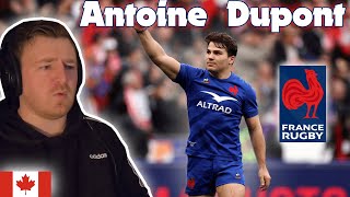 HOCKEY FAN REACTS Antoine Dupont Being Very Good At Rugby [upl. by Armalda560]