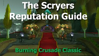 The Scryers Reputation GuideTBC Classic [upl. by Roseline]