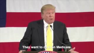 Trump Vows To Protect Social Security Medicare amp Medicaid [upl. by Niowtna]