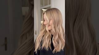 Rose Beige Blonde 🥀 AirTouch Highlights airtouch hairtransformation fryzjerwarszawa blonde [upl. by Nrev624]