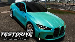 BMW M4 Competition  Drifting  Test Drive Unlimited Solar Crown  Playstation 5 [upl. by Ailahk131]