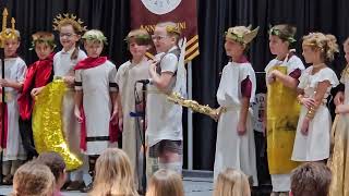 2024 Paideia 3rd Grade Greek Gods Presentation [upl. by Letram]