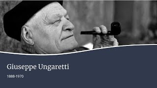 Giuseppe Ungaretti  La vita [upl. by Shelba]