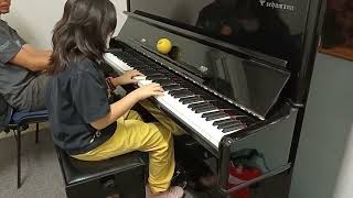 23 September 2023 River Flows in You Piano Cover by Babby Briseis in regular Saturday Course GRSB [upl. by Tuorah624]