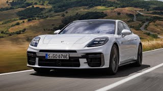 New 2024 Porsche Panamera Turbo S EHybrid is here First look and drive [upl. by Broeker]