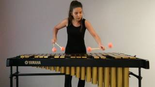 GROOVEMASTER Polish Vibraphonist Alexandra Nawrocka Performs Texas Hoedown by David Friedman [upl. by Jr]