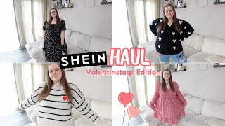 PLUSSIZE OUTFITS FÜR DEN VALENTINSTAG🌹💗  SHEIN HAUL GR 4XL  Vanessa Nicole [upl. by Enellek879]