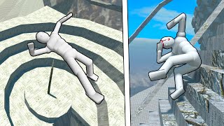 Euphoria Ragdoll Physics NPC Falls Compilation 20 [upl. by Helse]