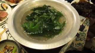 Cooking wakame [upl. by Javed909]