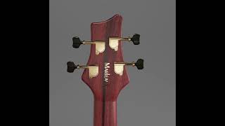 Blender model Marleaux Diva 4 Royal Purple fretless premium electric bass [upl. by Anual]