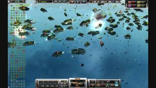 Sins of a Solar Empire Massive Battle HD [upl. by Aillemac]