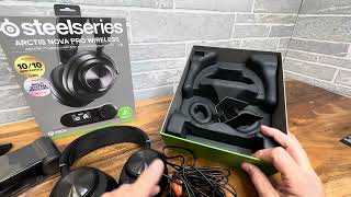 Unboxing of Steelseries Arctis Nova Pro Wireless [upl. by Willing]