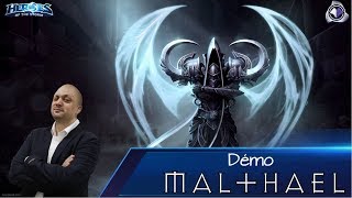 HotS Gameplay Malthael Démonstration Master [upl. by Ardell]