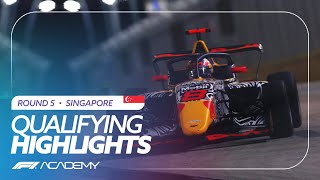 Qualifying Highlights  Singapore 2024  F1 Academy [upl. by Dagney]