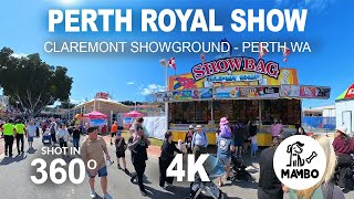 Perth Royal Show 2024 Walking Tour  Highlights amp Attractions perthcity Claremontshowground 4k [upl. by Rolandson]