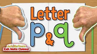 Letters p and q  Jack Hartmann [upl. by Walsh]