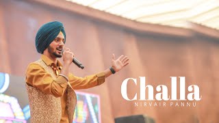 Challa  Nirvair Pannu  live performance  live2020 [upl. by Vicki]