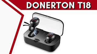 Donerton T18  günstige wireless Kopfhörer von Amazon DEUTSCH [upl. by Midan634]