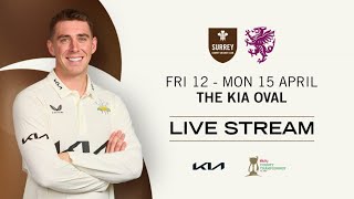 🔴 LIVE Surrey v Somerset  DAY THREE  Vitality County Championship [upl. by Nowahs978]