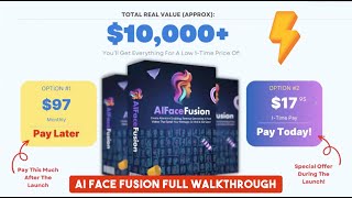 AI Face Fusion Everything You Need To Know ❌ AI Face Fusion Review  AI Face Fusion Webinar Replay [upl. by Eux]