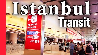 【Airport Tour】2023 How to Transit at Istanbul International Airport [upl. by Immas]