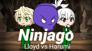 Ninjago Season 8 Lloyd vs Harumi quotGame of Maskquot Gacha Life Recreation [upl. by Gianni]