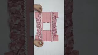 Baby girl frock design 🥰shorts short youtubeshorts babyfrock diy fashion [upl. by Anton247]