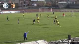 APL round 14 21112015 Alashkert 20 Shirak highlights [upl. by Eiliah]